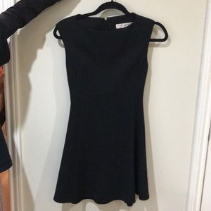 Black mini dress